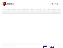 Tablet Screenshot of amyerhoof.nl
